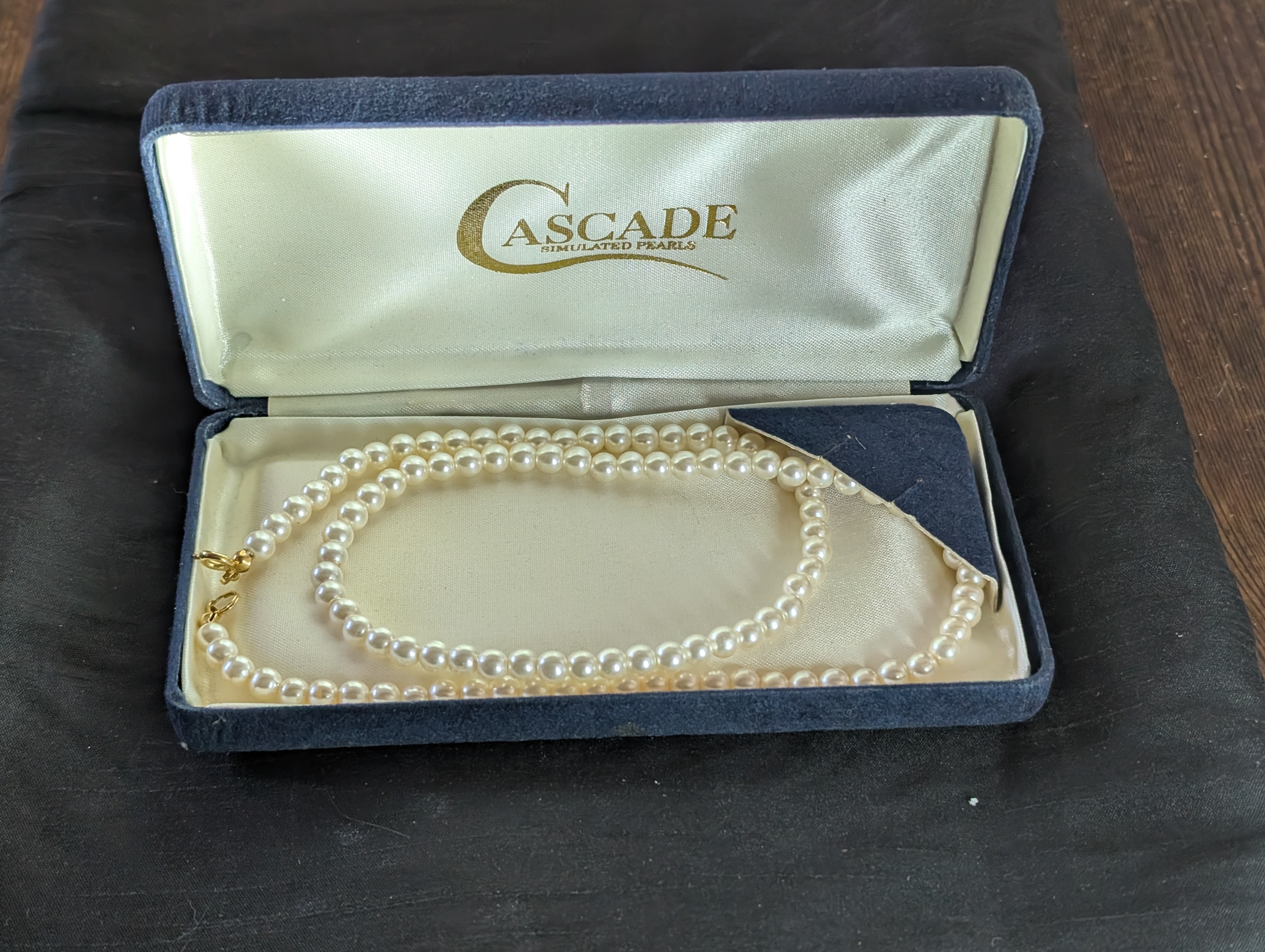 necklace in box