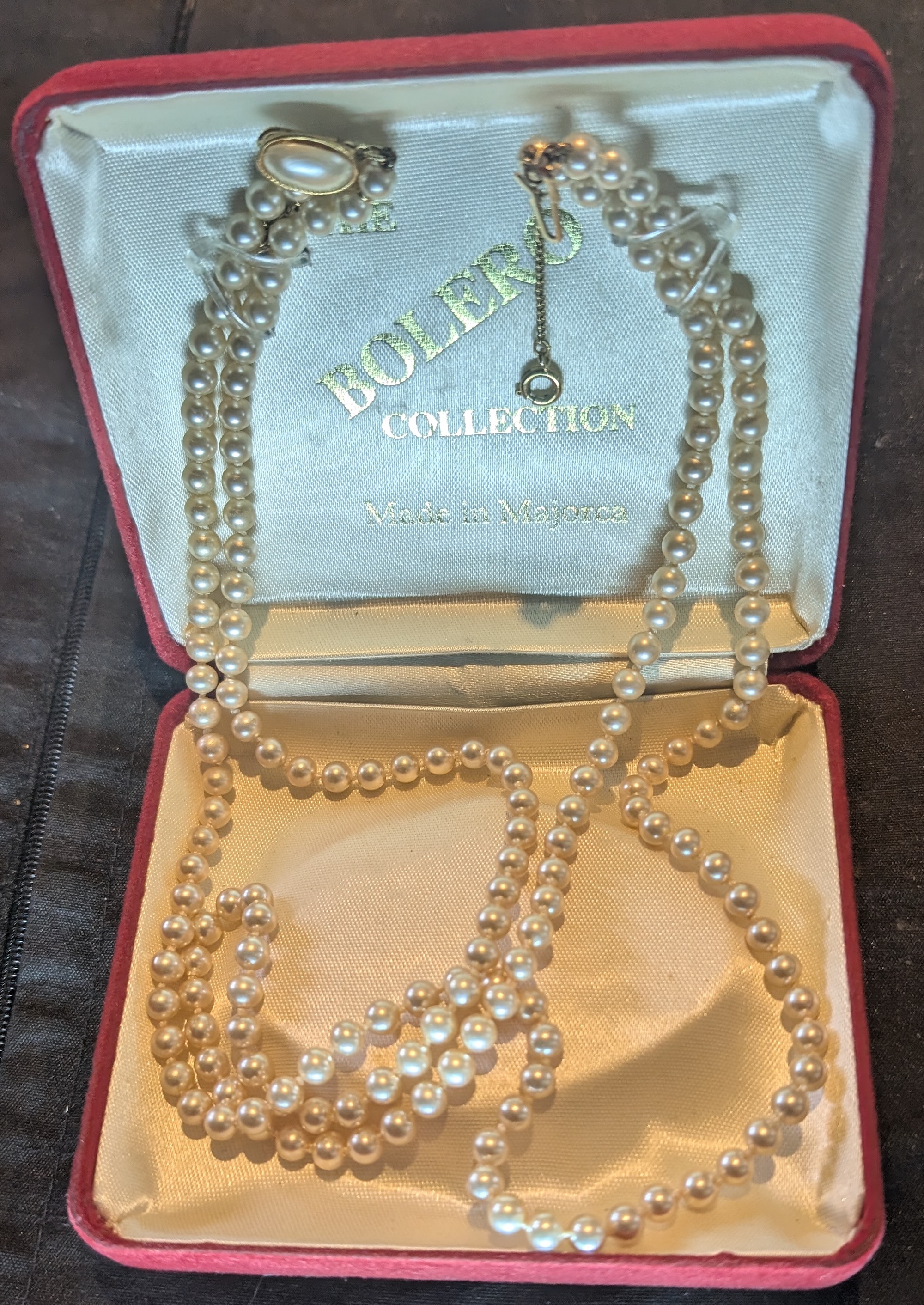 Majorca Bolero necklace in box