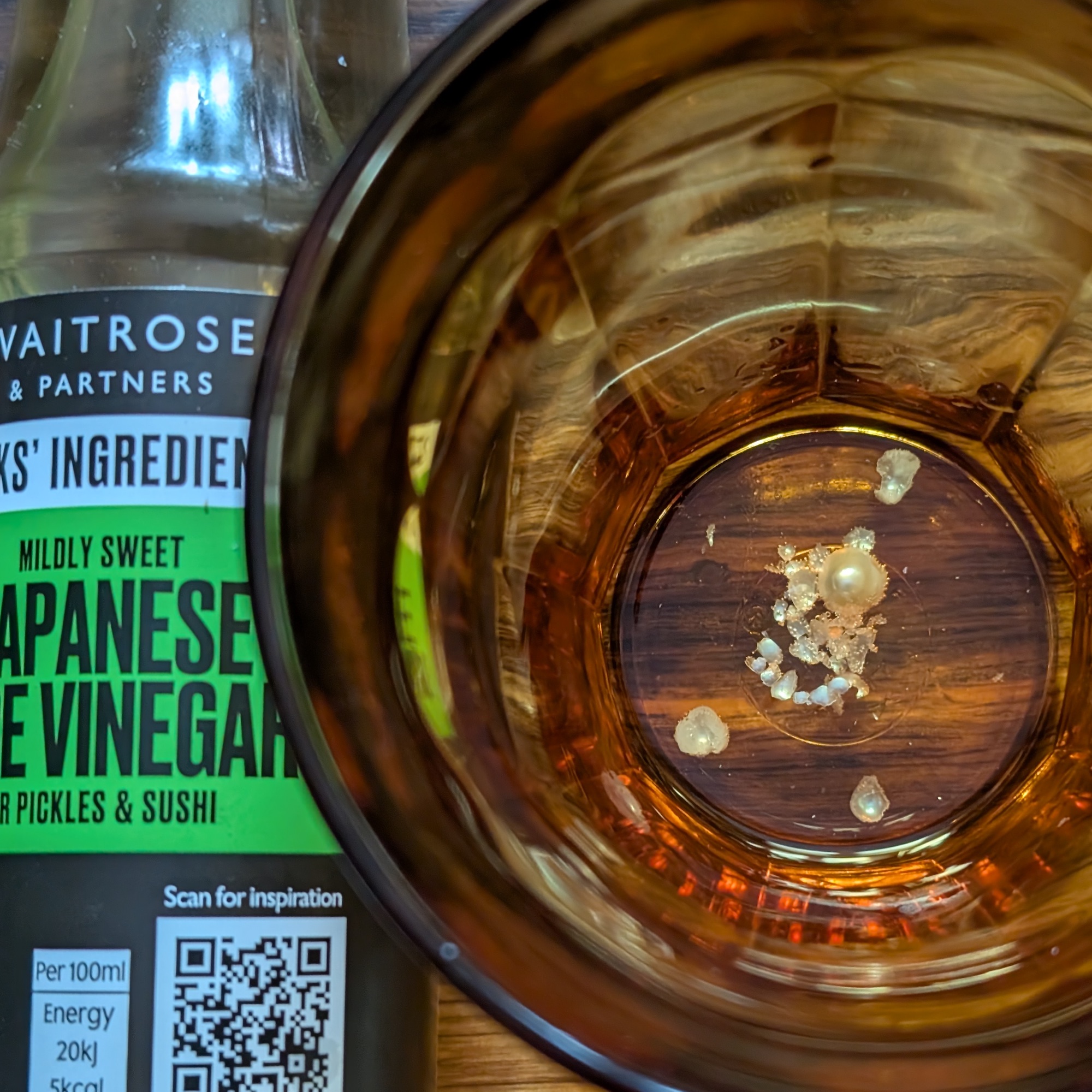 Testing a cultivated freshwater pearl to destruction